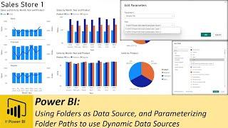 Power BI: Using Folders as Data Source, and Parameterizing Folder Paths to use Dynamic Data Sources