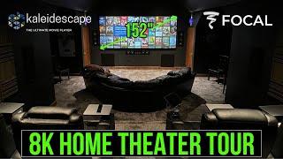 EPIC 7.2.4 Atmos Home Theater Upgrade! Massive 152" Zero Edge Screen!