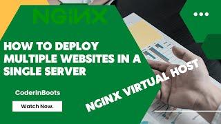 How to deploy multiple websites in a single Nginx server | Virtual Host