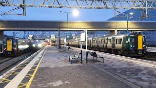 Rush Hour Trains at: Milton Keynes Central, WCML, 13/02/25