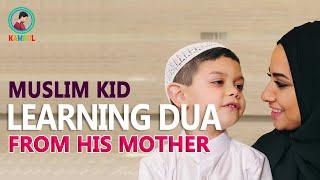 Muslim mother teaches DUA to her baby | MashaAllah | Islamic Dua | Islamic reminder