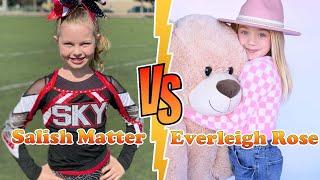 Everleigh Rose VS Salish Matter Stunning Transformation ⭐ From Baby To Now