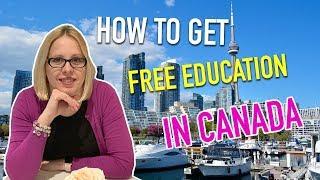 How to study for free in Canada