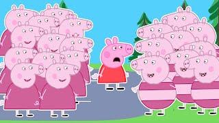 100001 Granny Pig   Peppa and Roblox Piggy Funny Animation