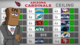 FULL Arizona Cardinals 2024 Preview: Win Total Floor & Ceiling