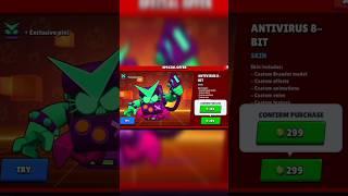 ANTIVIRUS 8 BIT!#brawlstars #shorts #gamimg#supercell #ytshorts #8bit #brawlgaming