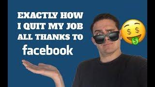 Exactly how I QUIT my job thanks to Facebook following Ryan Hildreth