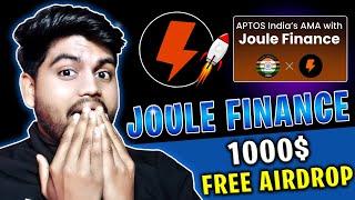 Joule Finance Airdrop Full Guide - New Testnet Airdrop  || Free Crypto Airdrop 2024 