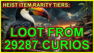 POE Heist Drop Rates: 29287 Curios, Simplex Amulet and Focused Amulet Jackpot Drops - Path of Exile