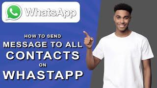 How to send message to all contacts on whatsapp (2024)