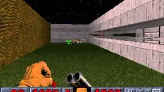 PSX Final Doom - Level 11: Subspace