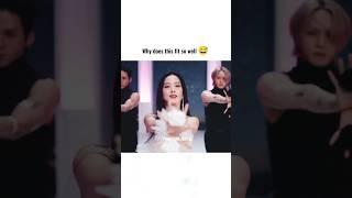 why does it look like jisoo dancing to Gentleman by psy #blackpink #jisoo #shorts #viral