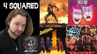 "4 Squared" Albums in Hair Metal