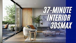 3D Tutorial | How to create Australian apartment in 3ds Max quick (in 37 min.)