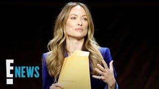 Olivia Wilde Slams "VICIOUS" Custody Papers Incident | E! News