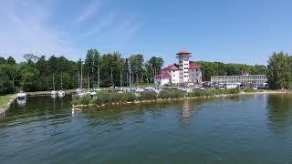 Hotel Czesław nad brzegiem jeziora Niegocin w Giżycku