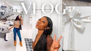 Vlog #8| GETTING READY FOR GHANA IN DECEMBER| SHOPPING| PACKING| HAIR|DECEMBER IN GHANA VLOG|ANXIETY