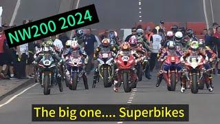 NW200 2024  The one they all want to win  Superbikes race 3 #racing #fullcoverage