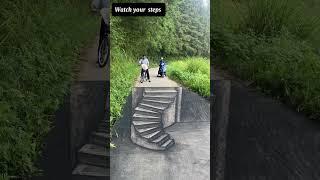 Watch your steps . It is a dangerous road.         #viralvideo #viralshorts