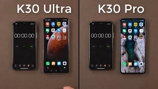 Redmi K30 Pro VS Redmi K30 Ultra - Speed Test