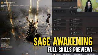 BDO SAGE AWAKENING RELEASE- full skills preview! (Get +100 Failstacks, Maid, and many more!)