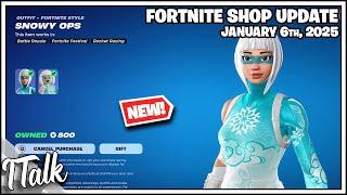 *NEW* SNOWY OPS IS HERE! Fortnite Item Shop [January 6th, 2025] (Fortnite Chapter 6)