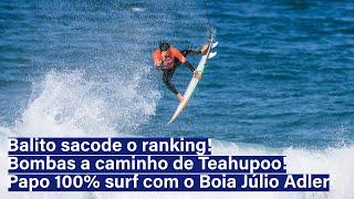 Balito sacode o ranking! Bombas a caminho de Teahupoo!