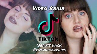 Make Up Hack aus TikTok | #pushupyourlips | Beauty Hack Video Reihe | Unwissend Schön