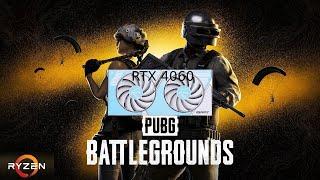 PUBG: Battlegrounds - Ryzen 5 3600 + RTX 4060 - 1080p