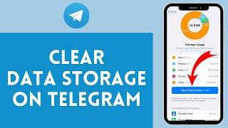 How to Clear Data Storage on Telegram (2024) | Clean Data Storage on Telegram