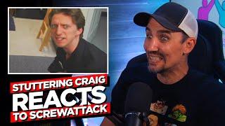 Stuttering Craig Reacts to ScrewAttack's HILARIOUS "Intense Office" Clip of the Week with ProJared