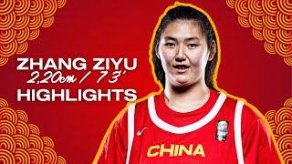 Zhang Ziyu  | FIBA U18 Women's Asia Cup highlights 