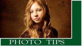 Photoshop Tutorial:  Easy Antique Portrait Effect