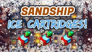 Sandship Crafting Factory: Wintertime Event - How to Craft ICE CARTRIDGES! [HD]