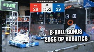 2056 OP Robotics | B-Roll Bonus | Ontario Provincial Championship | CRESCENDO