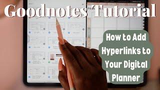 Adding Hyperlinks to Your Digital Planner