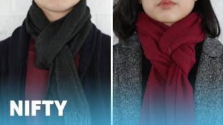 9 Classy Ways To Wear A Winter Scarf