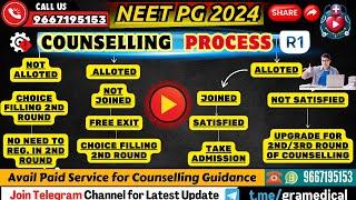 “Step-by-Step NEET PG 2024 Counseling Process – Round-Wise Breakdown & Latest Insights”