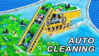 WATCH This Modern Technology Remove MILLIONS of Duckweed From River! LEGO Cleaning Machine