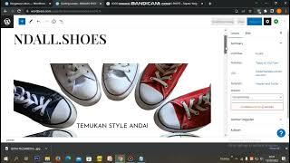 Membuat Website E-commerce Sederhana Menggunakan Wordpress (Online Shop Sepatu)