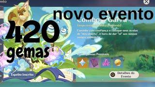 420 GEMAS FÁCEIS! NOVO EVENTO - Genshin Impact 5.2