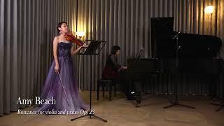 Amy Beach - Romance for violin and piano Op. 23