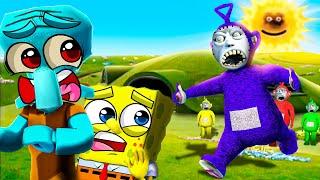 ROBLOX HUNGRY TUBBIES (SPONGEBOB CRIED!)