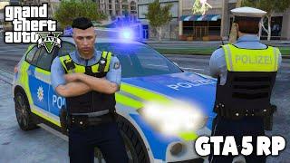 POLIZEI im EINSATZ in GTA RP! - GTA 5 ROLEPLAY - Deutsch