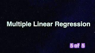 Multiple Linear Regression with R | 5. Assessing Multicollinearity