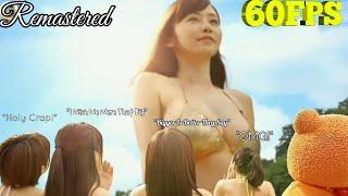 Tokyo Summerland Water Park Japanese Giantess Commercial Remastered 60FPS