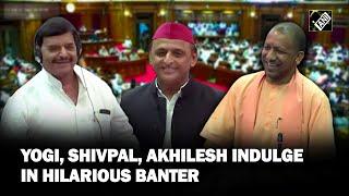 Yogi Adityanath, Shivpal, Akhilesh Yadav indulge in hilarious banter during UP Assembly Session