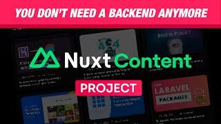 Nuxt Content Tutorial: Build an Elegant Blog from Scratch (Deployed on Vercel)