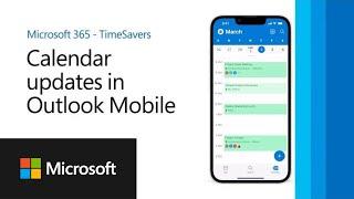 How to use Outlook Mobile to stay organized on the go | Microsoft 365 TimeSavers