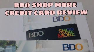 BDO SHOP MORE CREDIT CARD (MASTERCARD) REVIEW